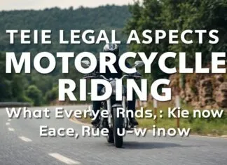 The Legal Aspects of Motorcycle Riding: What Every Rider Should Know The Legal Aspects of Motorcycle Riding: What Every Rider Needs to Know