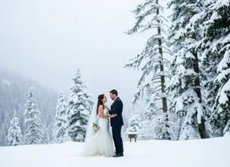 The Perfect Winter Wedding: Combining Adventure and Elegance The Perfect Winter Wedding: Merging Adventure and Sophistication