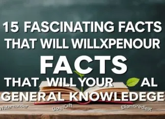 15 Fascinating Facts That Will Expand Your General Knowledge 15 Fascinating Facts That Will Expand Your General Knowledge
