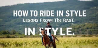 How to Ride in Style: Lessons from the Stars How to Ride in Style: Lessons from the Stars