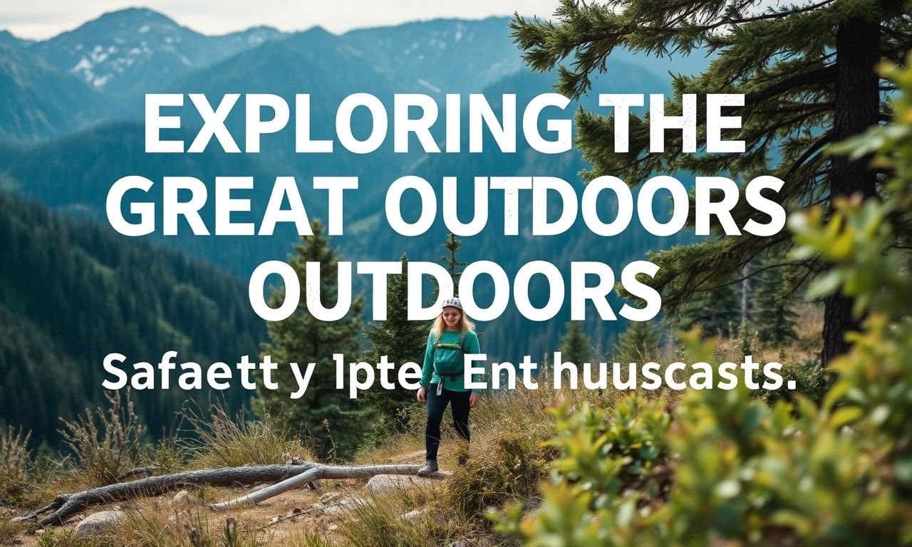 Exploring the Great Outdoors: Safety Tips for Adventure Enthusiasts