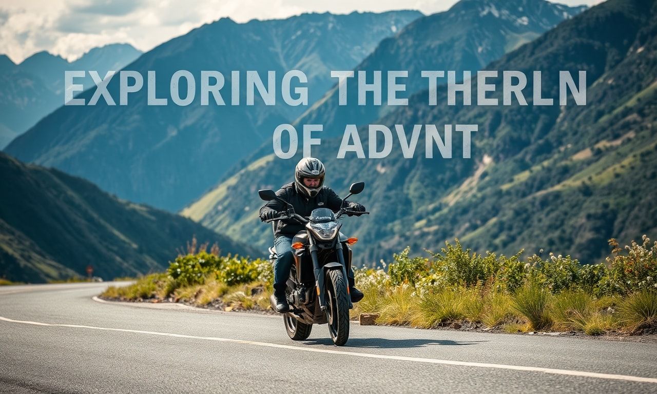 Exploring the Thrill of Adventure: Motorcycling and Beyond