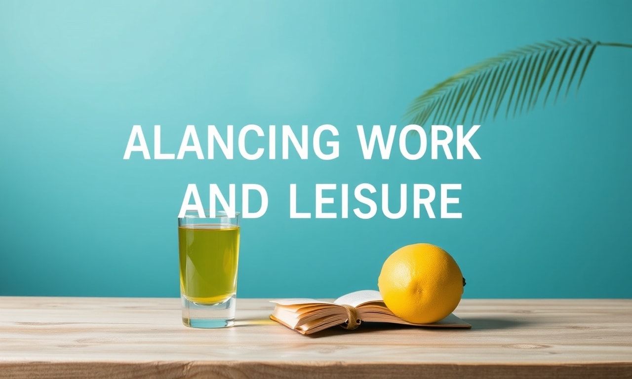 The Art of Balancing Work and Leisure: Tips for a Fulfilling Life