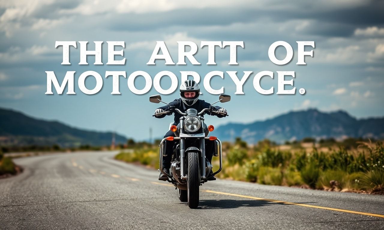 The Art of Motorcycling: A Journey Through Adventure and Freedom