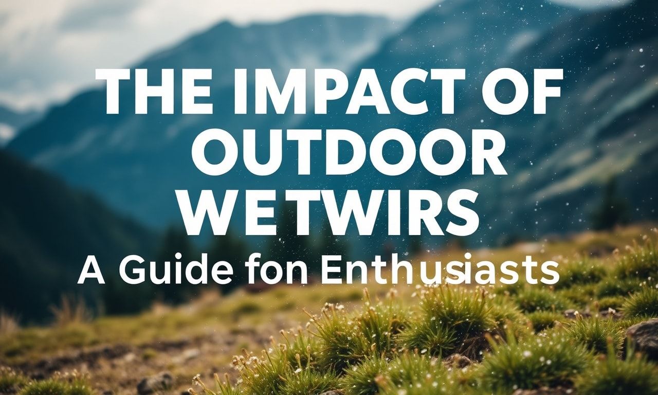 The Impact of Weather on Outdoor Activities: A Guide for Enthusiasts