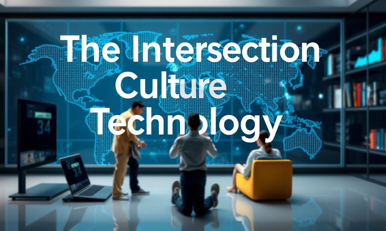 The Intersection of Culture and Technology: A Global Perspective