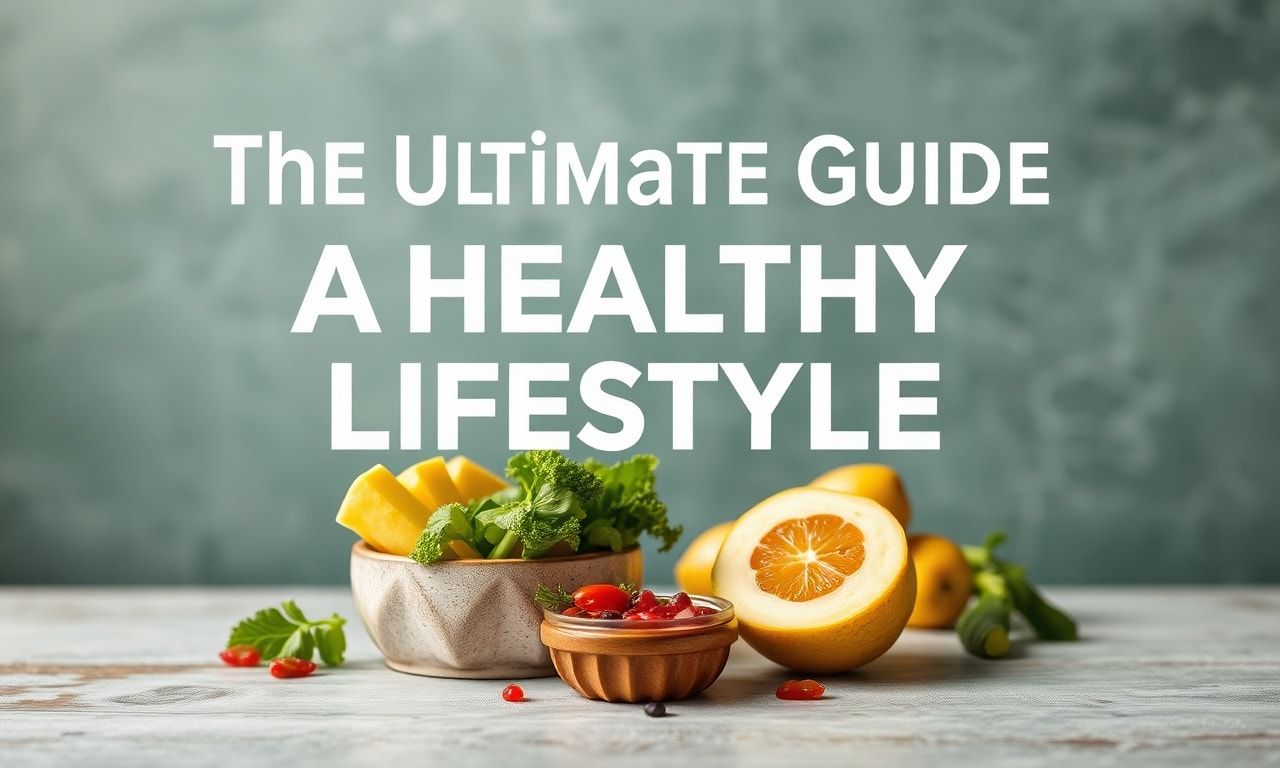 The Ultimate Guide to a Healthy Lifestyle: Nutrition, Exercise, and Mindfulness