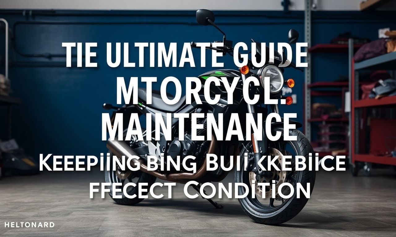The Ultimate Guide to Motorcycle Maintenance: Keeping Your Honda Bike in Top Shape