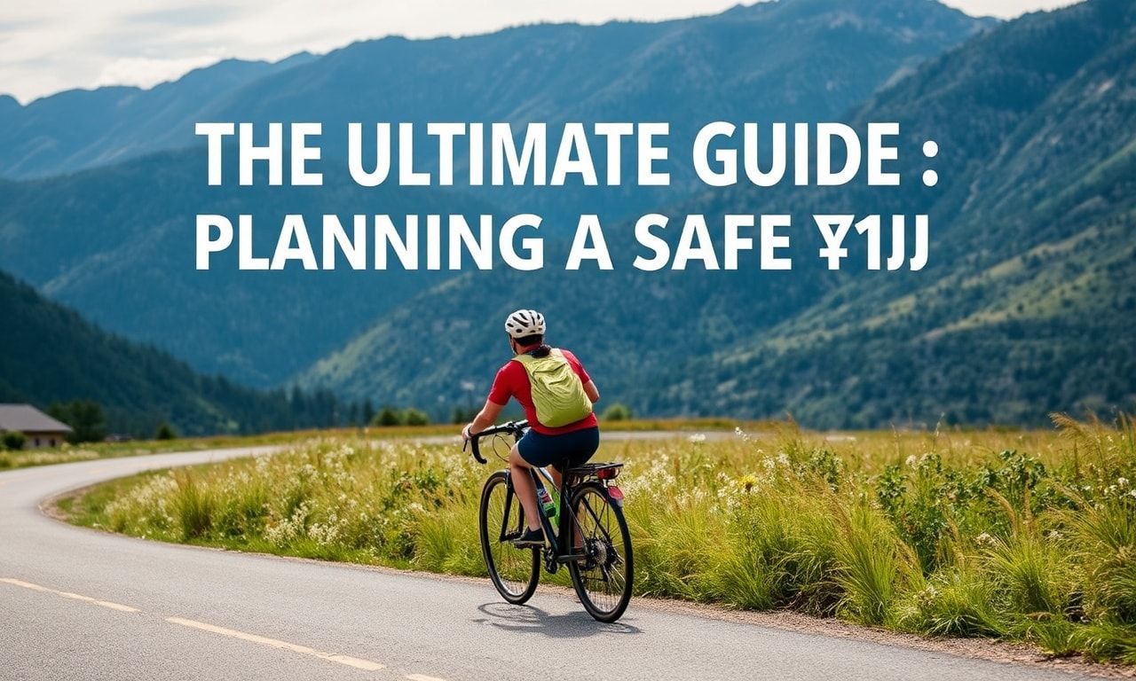 The Ultimate Guide to Planning a Safe and Enjoyable Biking Adventure