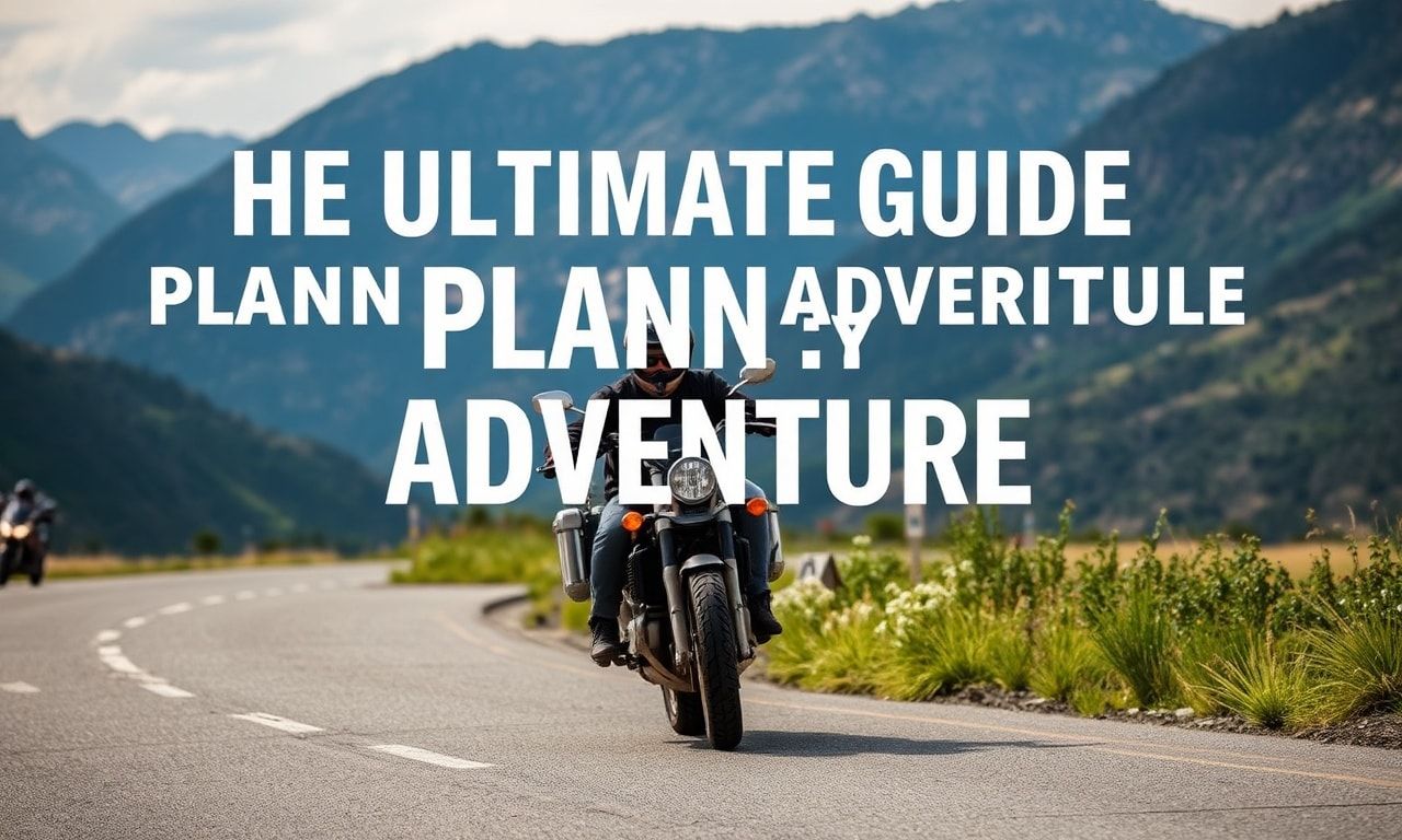 The Ultimate Guide to Planning Your Motorcycle Adventure