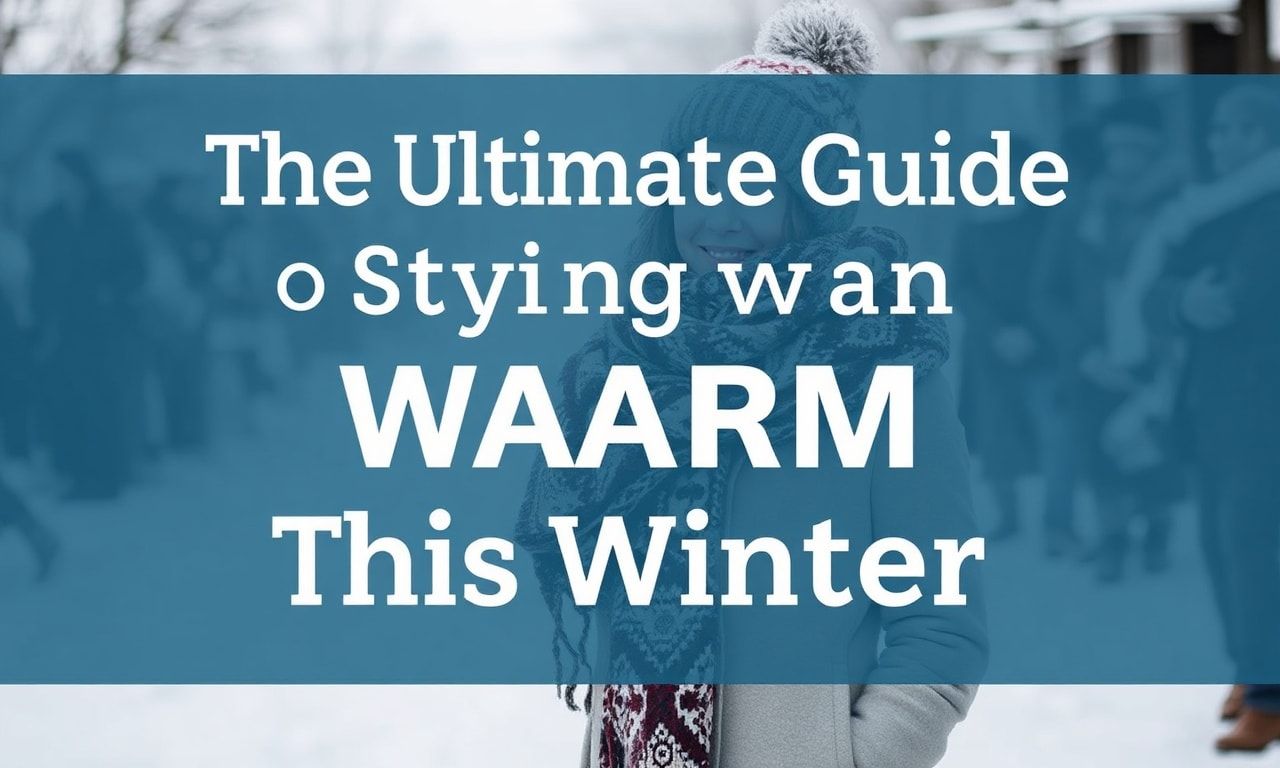 The Ultimate Guide to Staying Warm and Stylish This Winter
