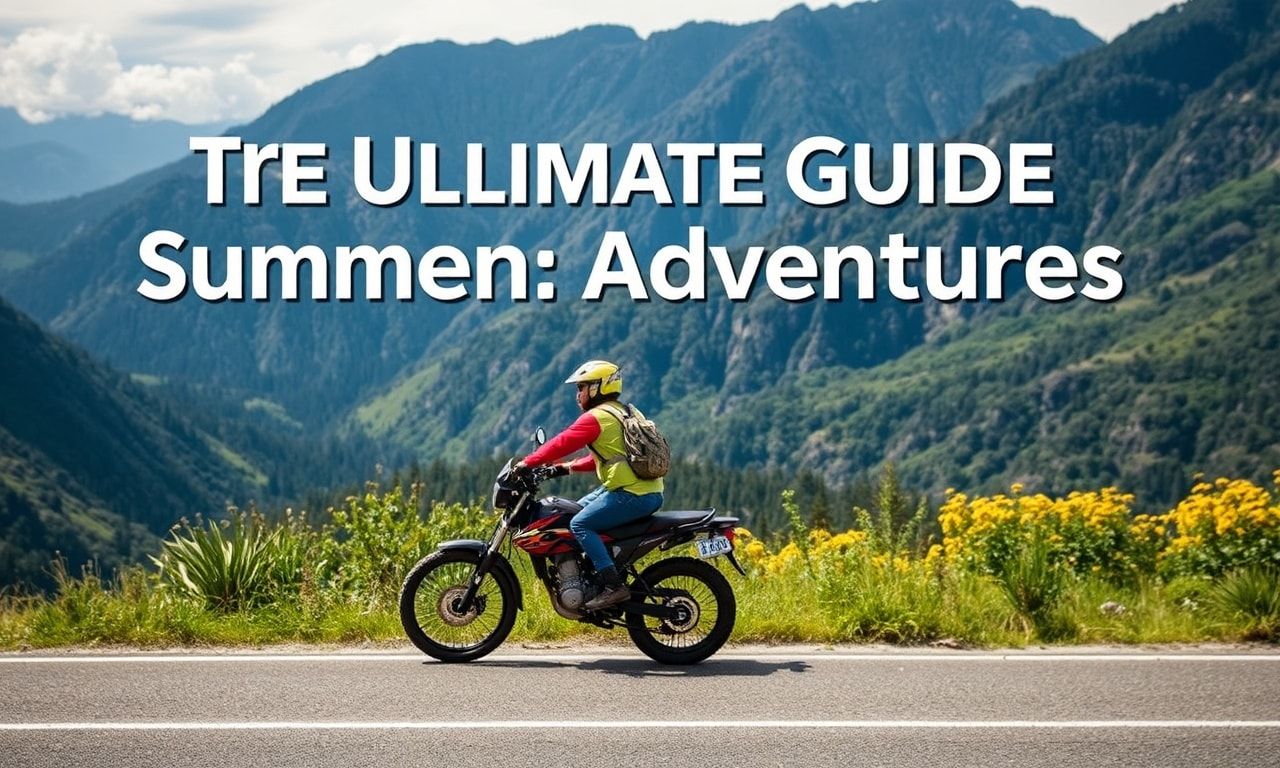 The Ultimate Guide to Summer Adventures: Exploring the World on Two Wheels