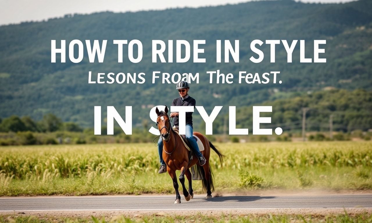 How to Ride in Style: Lessons from the Stars