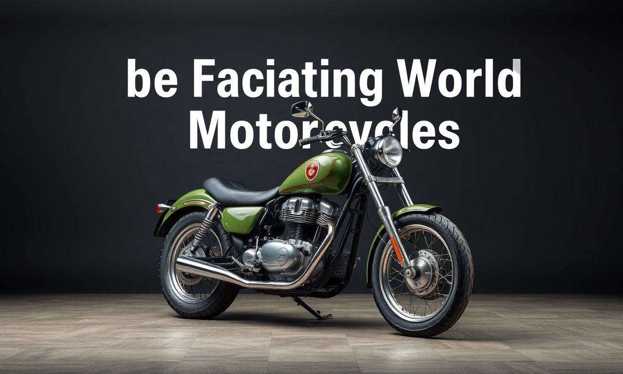 The Fascinating World of Motorcycles: A Journey Through History and Culture