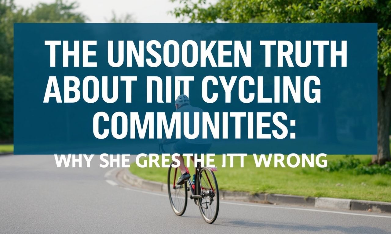 The Unspoken Truth About Biking Communities: Why You're Doing It Wrong