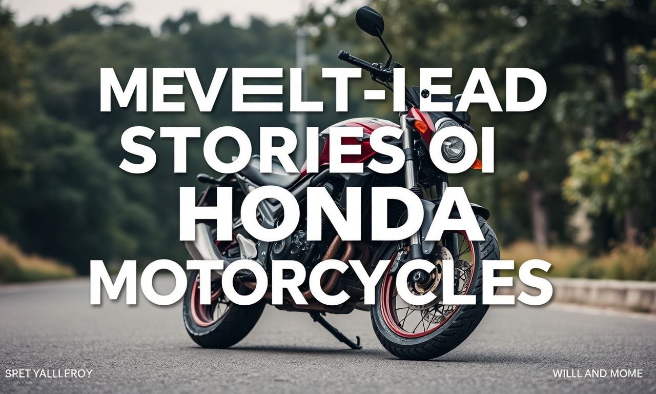 Unveiling the Must-Read Stories on Honda Bikes