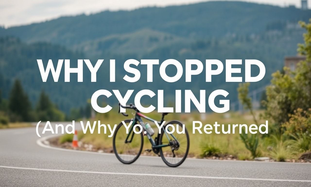 Why I Quit Biking (And Why I Came Back)