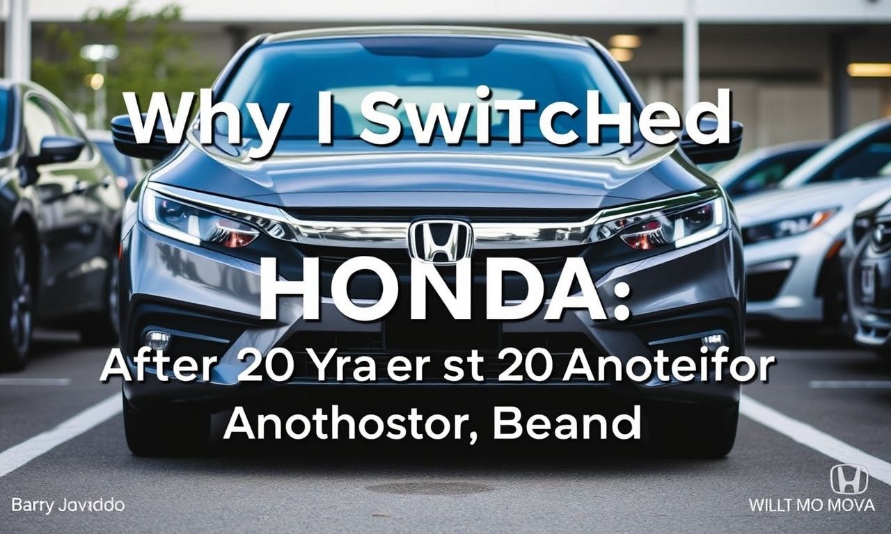 Why I Switched to Hondas After 20 Years of Bike Loyalty
